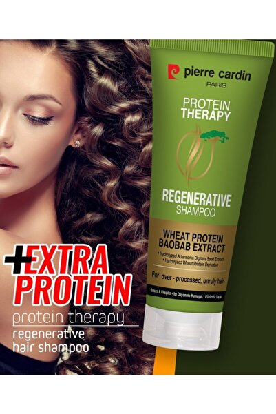 Pierre Cardin شامبو العناية بالشعر المنعش بالبروتين مع خلاصة الباوباب وبروتين...