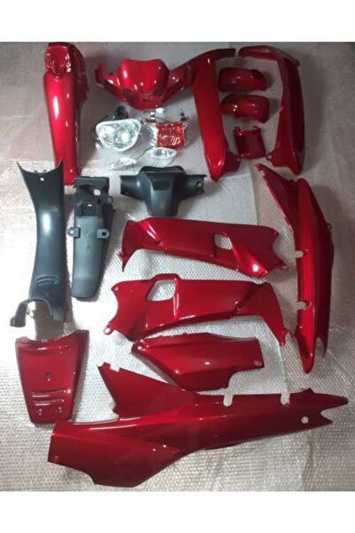 Yunzhi Çelik Cup 100 Kaporta Grenaj Seti Kırmızı Far Stop Dahil Set