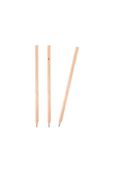 Trend Hediyelik 10 أقلام رصاص طبيعية مستديرة