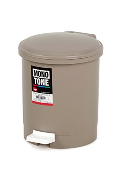 Bora Plastik Mono Tone Pedallı Çöp Kovası No:0 – 3 Lt Bo181