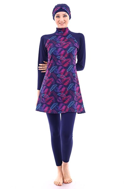 Aykum Mayo Női sötétkék hidzsáb fürdőruha