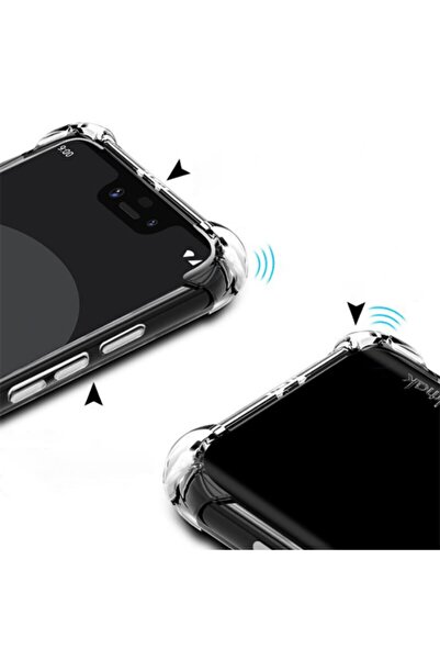 Ally Mobile Oppo Reno 4 Pro Anti-drop Silikon Kılıf Shockproof Kılıf - Şeffaf