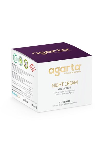 Agarta 100% Natural Anti-Aging Anti-Aging Night Cream 50 ml