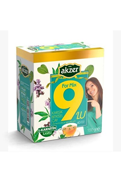 Akzer Form Mix Çayı 60 Süzen Poşet