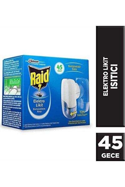 Raid Elektrolikit Sinek Kovucu 45 Gün Sistem