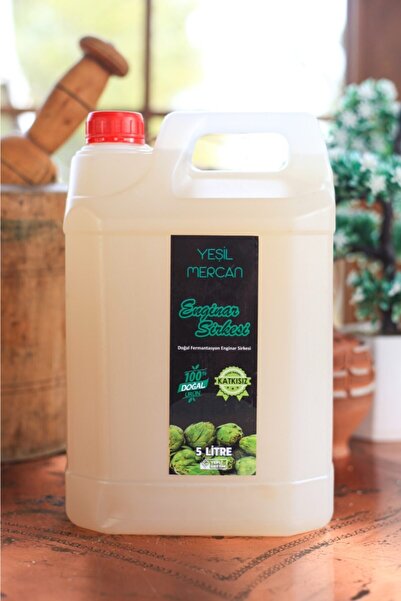 Genel Markalar Katkısız %100 Doğal Enginar Sirkesi 5lt – Geleneksel Ev Yapımı