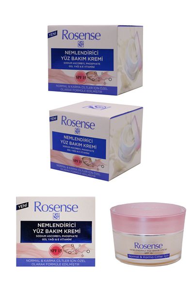 Rosense Moisturizing Face Cream Normal (Light), Oily and Sensitive Skin 50 ml