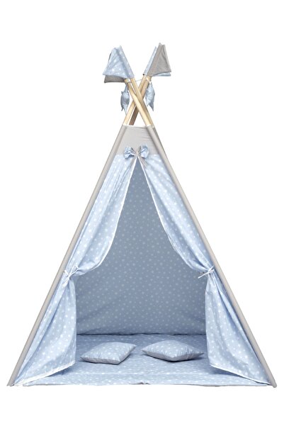 EXOR BABY Exorbaby Xl Büyük Boy Ahşap Ve Pamuklu Oyun Çadırı , Oyun Evi
