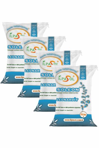 ilpasol Toz 0-3 mm 100 kg 4 Çuval Leonardit Organik Toprak Düzenleyici Gübre