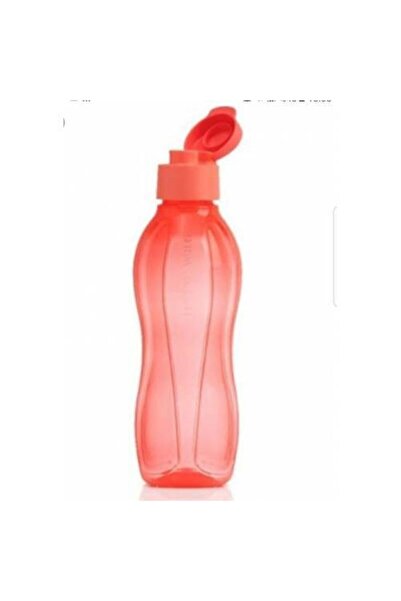 Tupperware زجاجة يي إيكو سعة 500 مل بغطاء سهل الفتح على شكل زهرة الرمان