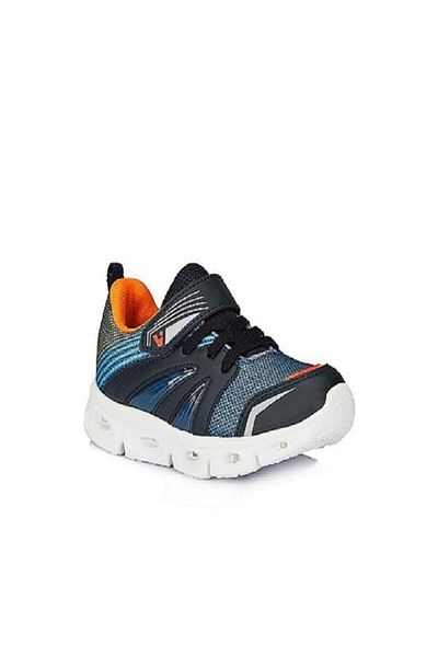 Vicco Men's Navy Blue Samba Lighted Sports Shoes