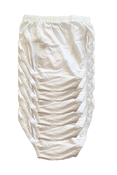 Seher Yıldızı Boy's White Slip εσώρουχα 12 τεμαχίων