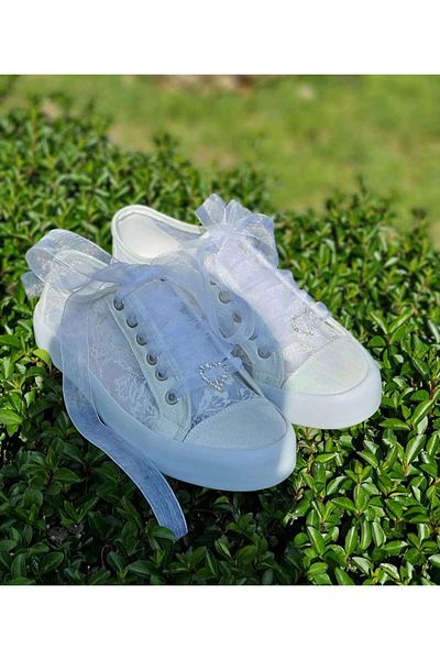 Ayakkabı Tutkusu Stilo ® Women's Pearl Lace Bridal Shoes