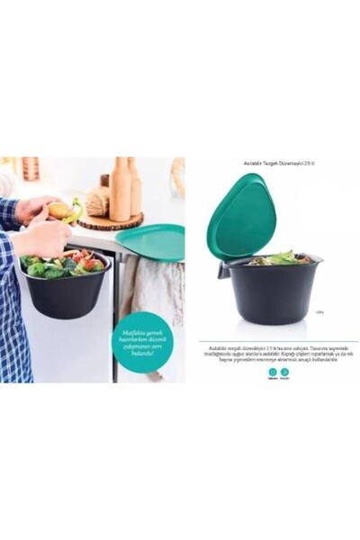 Tupperware Asılabilir Tezgah Düzenleyici Derle Topla 2.5lt