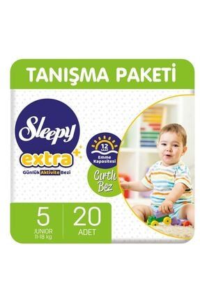 Sleepy Extra Gunluk Aktivite Bezi 5 Numara Junior 20 Adet Fiyati Yorumlari Trendyol