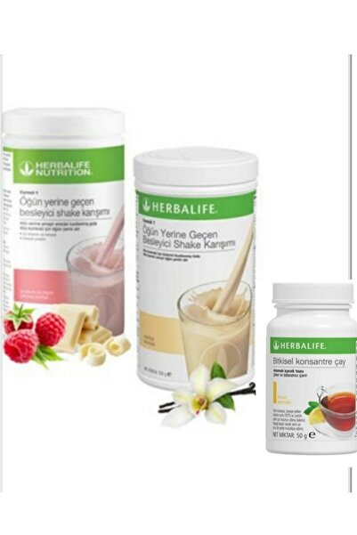 Herbalife Ahududulu Ve Beyaz Çikolatalı Shake,vanilyalı Shake,limonlu Bitkise...