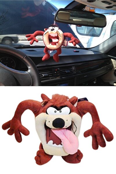 admay Tazmanya Canavarı Peluş Vantuzlu Cama Yapışan Oyuncak