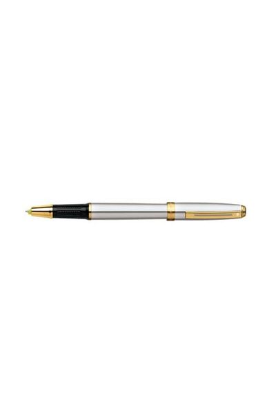Sheaffer Gold Color Clip Chrome Ballpoint + Highlighter