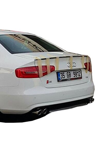 Genel Markalar Audi A4 B8 2012-2016 S4 Makyajlı Arka Tampon Eki Difüzör Plast...