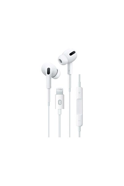Hy-xbk52 Ios Uyumlu Beyaz Bluetooth Kulak Içi Mikrofonlu Kulaklık