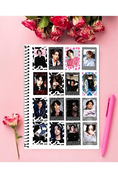 Genel Markalar Blackpink Defter 1 Adet Özel Tasarım A4 Boyutu 21*29 Cm Telli ...