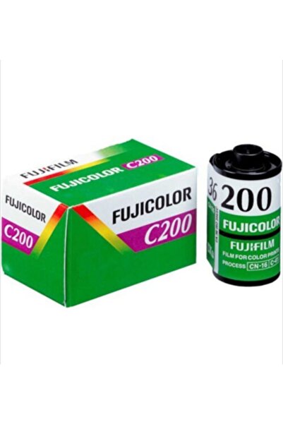 Fujifilm C200 36'lık Renkli Analog Fotoğraf Makinesi Filmi