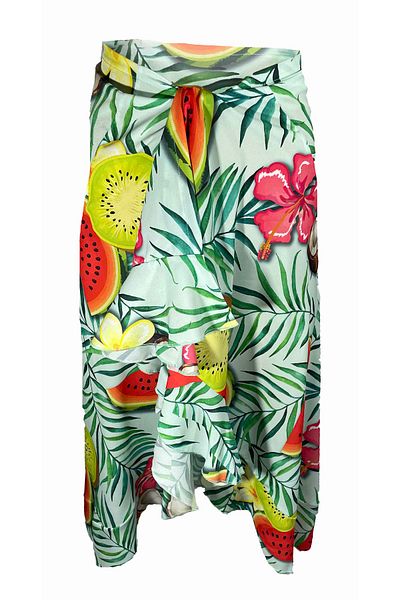 Bolder Allora Watermelon Pattern Ruffle Pareo