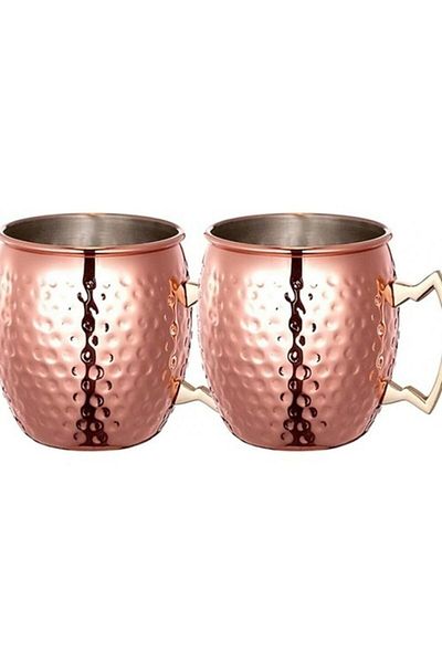 MARATON Copper Mug Cup 12 Pieces Cocktail Cup