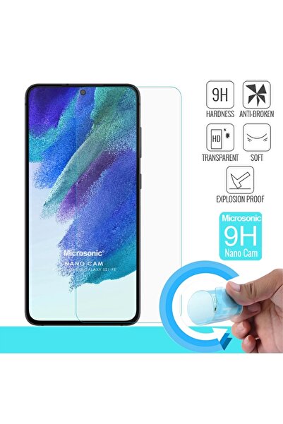 Microsonic Samsung Galaxy S21 Fe Nano Glass Cam Ekran Koruyucu