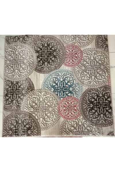 Efsane Vizon Turkuaz Gülkurusu Halı