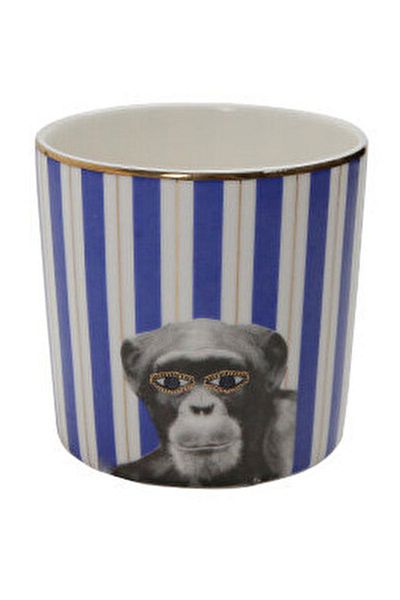 Porland Wild Life Monkey Glass 230 Cc (1 Piece)