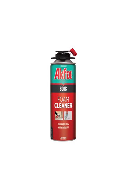 Akfix 800c Poliüretan Köpük Temizleyici Sprey 500 Ml
