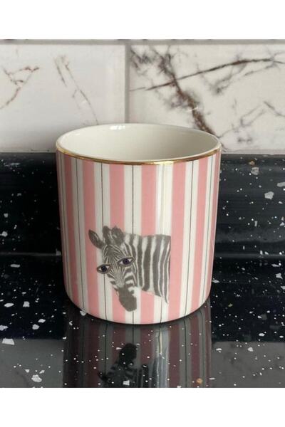 Porland Wild Life Zebra Bardak 230 Cc (1 Adet)