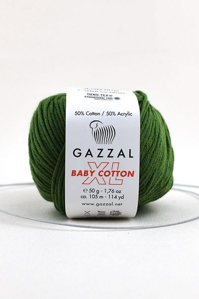 Gazzal Baby Cotton XL 50 Gr, Amigurumi, Punch Χειροποίητο Νήμα Taka Yarn (3449 XL)