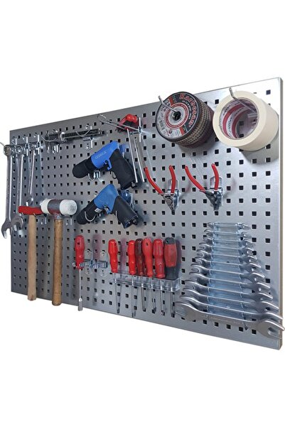 Genel Markalar Galvaniz Askı Panosu Ve Kanca Seti