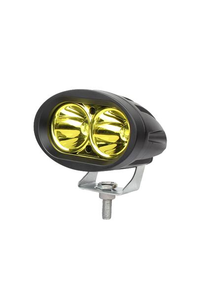 Knmaster Yandit 20 w Motosiklet Uyumlu Off Road Sis Farı Tekli