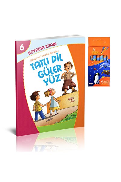 Azim Dağıtım Sweet Tongue, Smiling Face - Preschool - Fun Tutorial Painting S...