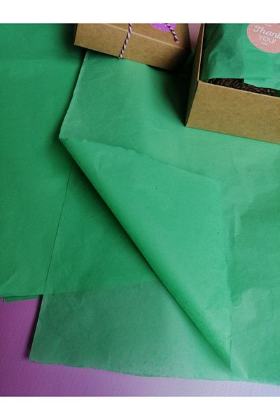 t tuğset etiket Colored Pelur Paper Green 50x70 cm 10 Pieces