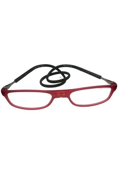 Keops Black Magnetic Glasses with Red Handle