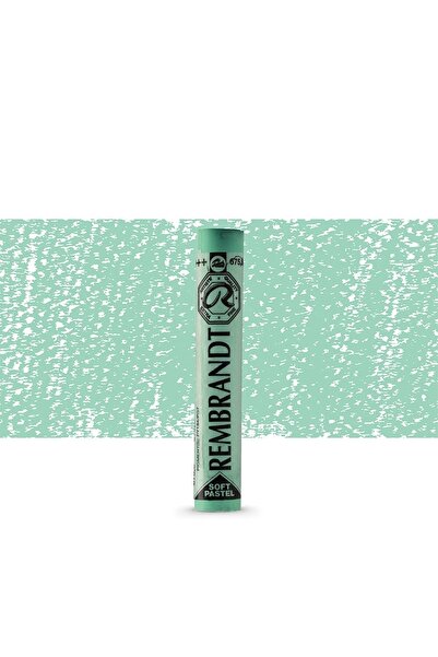 Rembrandt Soft Pastel Paint Phthalo Green 675.8