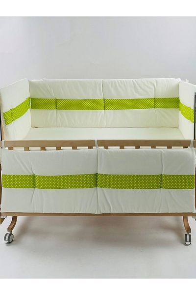 G&G baby طقم حماية جانبية لسرير الأطفال مقاس 70x130 سم 4 قطع