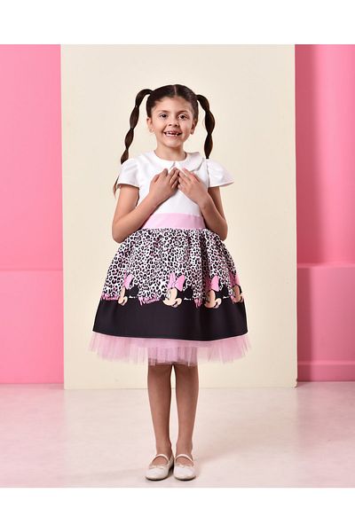 EYLÜL ELİF BUTİK Rochie pentru fete Eylül Elif Boutique cu imprimeu Minnie