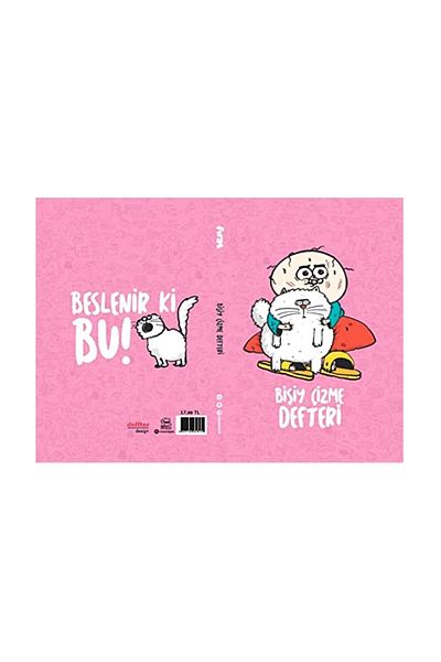 DEFFTER Bişiy Boots Notebook Hard Cover Notepad Plain 64813-9