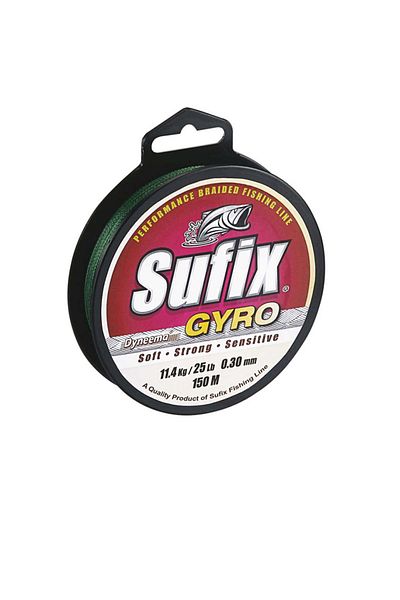 SUFIX Gyro Braid Rope Fishing Line - Deep Green 0,40mm - 250m - 18,2kg