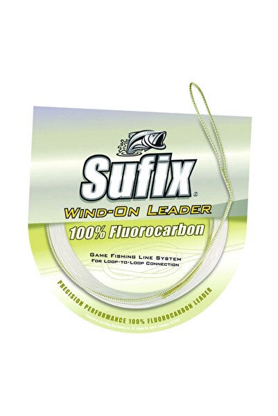SUFIX Fir de pescuit fluorocarbon pentru mulinetă 50LB - 10MT (24KG)
