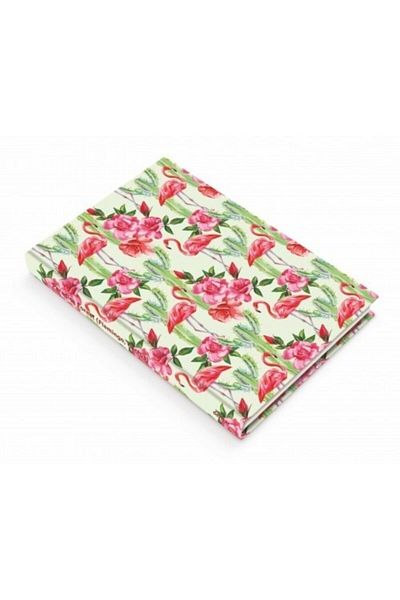 DEFFTER Flamingo-cactus Hard Cover Notebook 64453-7