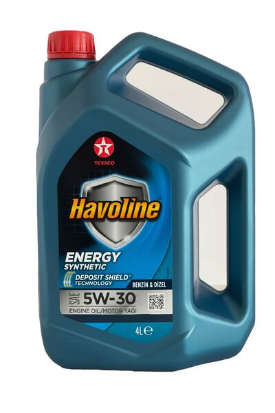 TEXACO Havoline Energy Sae 5w-30 Sentetik 4 Lt Partekülsüz Yağ