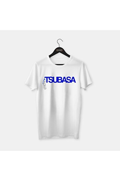 offsidesign Seria Tsubasa, Tsubasa, Design special fotbal, tricou alb din bum...