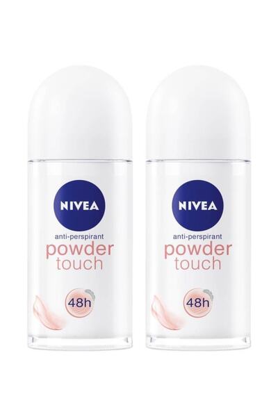 NIVEA Kadın Powder Touch Roll-on 50 ml 2 Adet