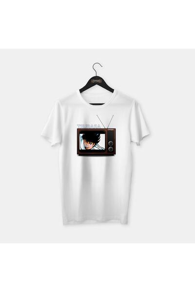 offsidesign Σειρά Tsubasa, Tsubasa TV, Ειδικό σχέδιο ποδοσφαίρου, Λευκό χτενι...